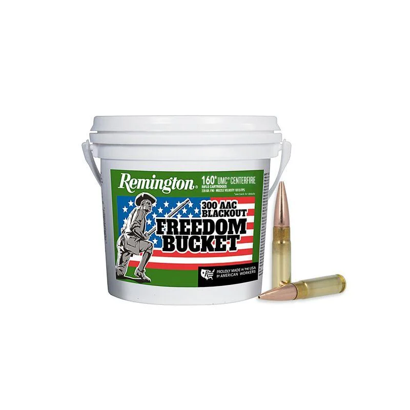 Remington UMC Freedom Bucket .300 AAC Blackout 220 gr. OTFB 940 fps 160/ct Bucket