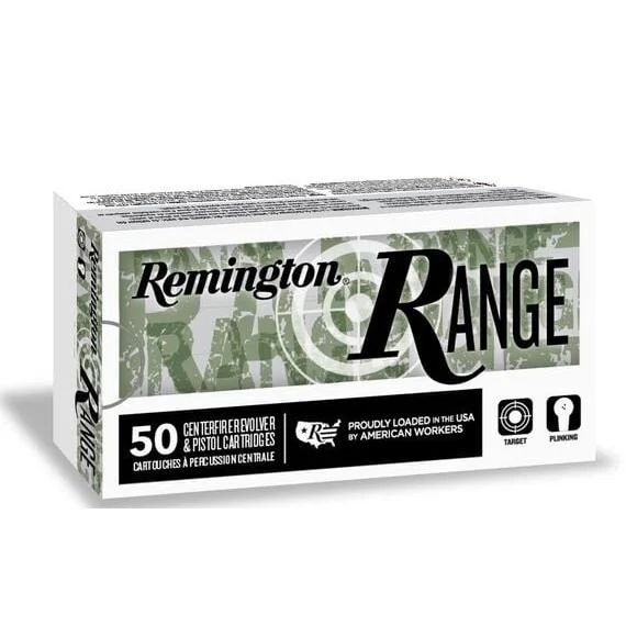 Remington Range Handgun Ammunition .45 Auto 230gr FMJ 830 fps 50/ct