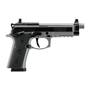 Beretta 92XI SAO Tactical Handgun 9mm Luger 18rd Magazines (2) 5.1" Threaded Barrel Black and Grey