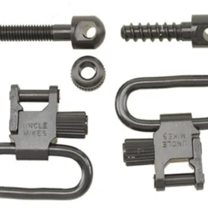 Uncle Mike's QD Machine Screw Type Swivel - 1" Black