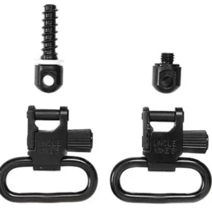 UNCLE MIKES QD SWIVELS FOREND BAND STYLE MACH & WOOD SCREW 1"on