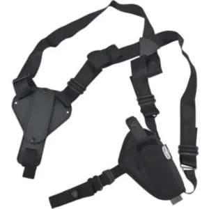 Uncle Mike's Plain Black Nylon Shoulder Holster 8715 AM#15