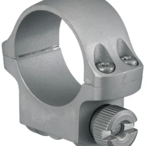 Ruger Steel Scope Ring - Single (3KHM) 1" Low .812" Height - Hawkeye Matte Stainless Finish