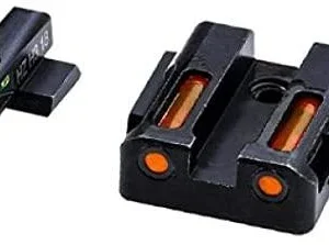HIVIZ LiteWave H3 sight Orange/Green LitePipe/Orange front ring fits S&W Shield models