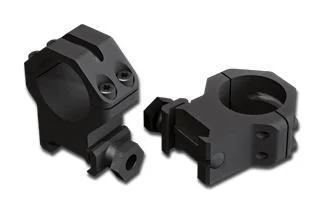 Weaver 4-Hole Skeleton Aluminum Scope Rings - Matte - 30mm Low