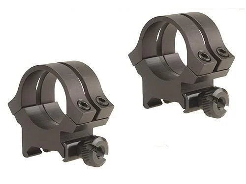 Weaver Quad Lock Detachable Scope Rings 1" High Matte