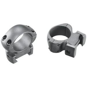 Weaver 2-Piece Grand Slam Steel Top Mount Scope Rings 1" High Matte (Windage Adjustable)