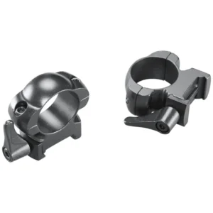 Weaver Grand Slam Leaver-Lok Top Mount Steel Scope Rings 1" X- High Matte