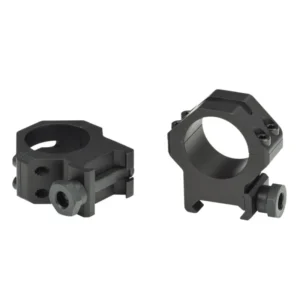 Weaver 4-Hole Tactical Picatinny Aluminum Scope Rings 1" High Matte