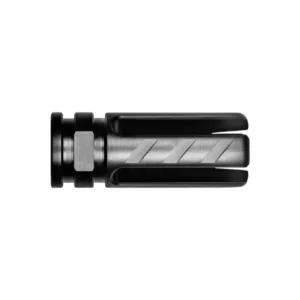 Rise Armament Veil Flash Hider .22 cal 1/2x28 Thread Black Nitride