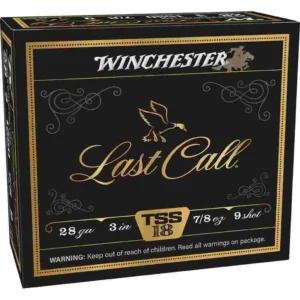 Winchester Last Call Waterfowl TSS Shotshells 28ga 3"7/8oz 1550fps #7 10/ct