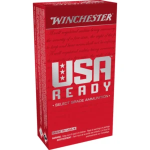 Winchester USA Ready Handgun Ammunition 10mm Auto 180gr FMJ 1250 fps 50/ct
