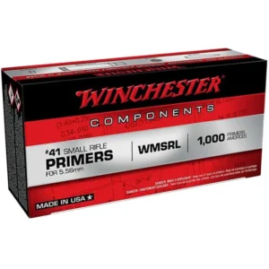 Winchester #41 WMSRL Primers for 5.56 | AR-15 Primers 1000/ct