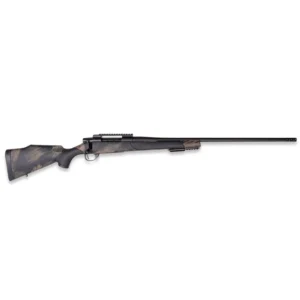 Weatherby Vanguard Black Hills Rifle .223 Rem 5rd Capacity 20" Heavy Barrel Black Polymer Stock w/Green & Tan Paint