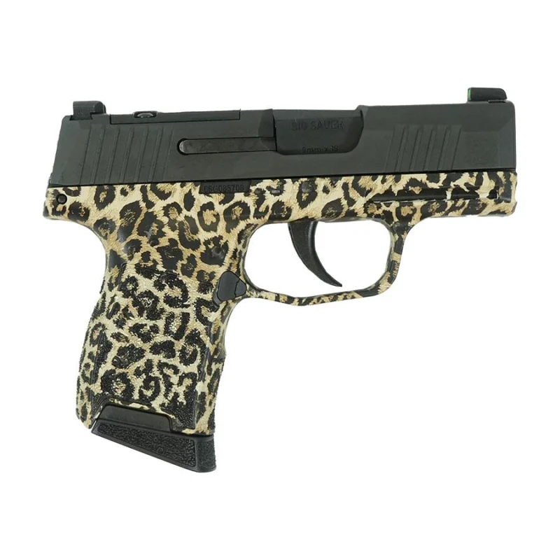 Sig Sauer P365 Leopard Print Optic Ready Handgun 9mm Luger 10rd Magazines(2) 3.1" Barrel X-RAY 3 Sights