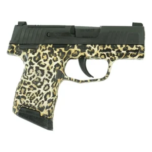 Sig Sauer "Leopard Print" P365 Optic Ready Handgun 9mm Luger 10rd Magazines(2) 3.1" Barrel X-RAY 3 Sights Manual Safety