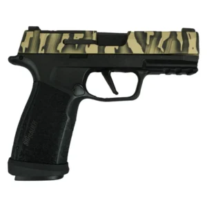 Sig Sauer P365 "Tiger Striped" XMACRO TACOPS Handgun 9mm Luger 17rd Magazines(4) 3.7" Barrel
