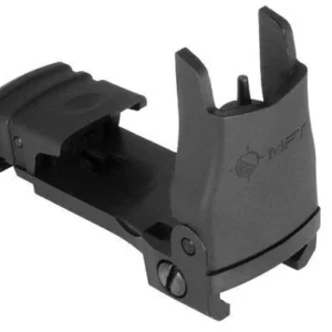 Mission First Front Back Up Polymer Sight flip up with standard elevation Adjustment