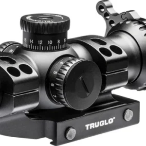 Truglo OMNIA4 Tactical Scope - 1-4x24mm 30mm Illum All Purpose Tactical Reticle (A.P.T.R.) Black Matte