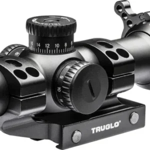 Truglo OMNIA4 Tactical Scope - 1-6x24mm 30mm Illum All Purpose Tactical Reticle (A.P.T.R.) Black Matte