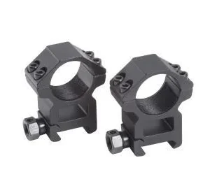Traditions Tactical Scope Rings 1" High - Matte Black