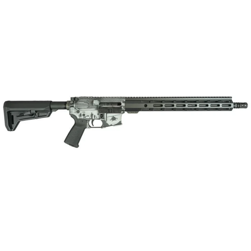 Shark Coast Tactical "Armed Forces Grey" Rifle 5.56mm 30rd Magazine 16" Barrel 15" MLOK Handguard