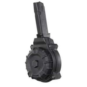 Promag Handgun Magazine for Glock 48/43X Black Polymer Drum 9mm Luger 50/rd
