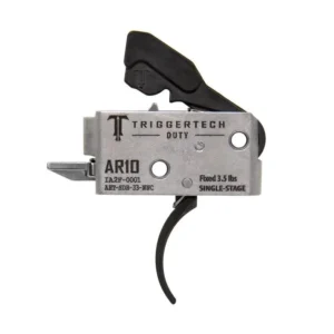 TriggerTech AR-10 Duty Trigger Single-Stage 3.5 lb Curved Black