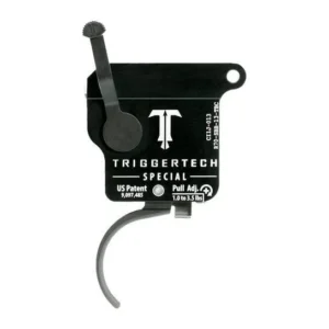 TriggerTech Rem 700 Special Curved Trigger Single Stage Black/Black