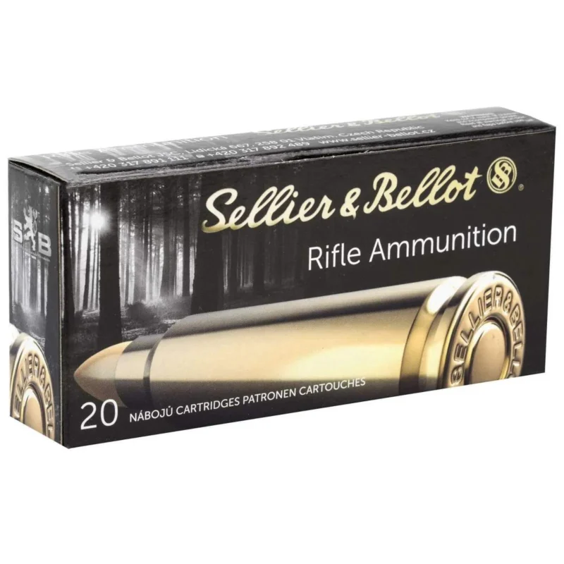 Sellier & Bellot Rifle Ammunition .30-06 Sprg 180 gr SPCE - 20/box