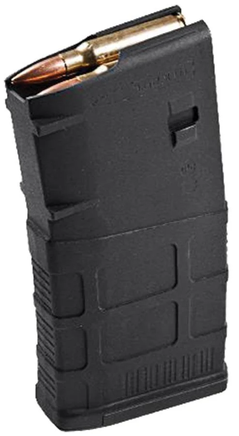 Magpul PMAG 20 LR/SR GEN M3 Rifle Magazine Black Fits DPMS/SR25/LaRue OBR 7.62X51mm NATO 20/rd