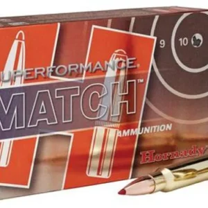 HORNADY SUPERFORMANCE MATCH 308WIN 168G ELD 20RD BX 200RD CASE