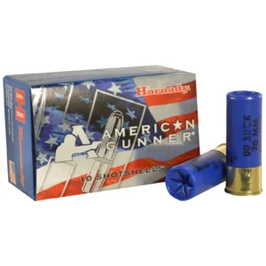 HORNADY AMERICAN GUNNER 12G REDUCED RECOIL 00BUCK 10RD BX 100RD CASE