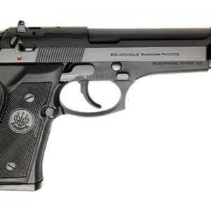 BERETTA 92FS 9MM PISTOL BLACK/BRUNITION 3-15RD MAGAZINES