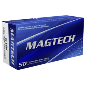 MAGTECH 32S&W 85GR LRN 50RD BOX 20 BOXES PER CASE