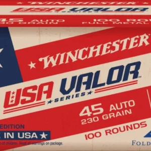WINC USA VALOR 45ACP 230GR FMJ 100RD BX/500RD CASE