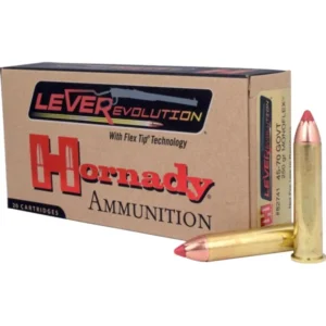 HORNADY LEVERREVOLUTION 45-70 GOVT 250GR MONOFLEX 20RD BX 200RD CASE