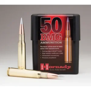 HORNADY MATCH 50 BMG 750GR A-MAX 10RD BX 100RD CASE
