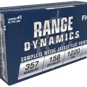 FIOCCHI 357MAG 158G CMJFP 50RD BX 1000RD CS