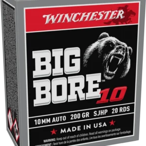 WINCHESTER BIG BORE 10MM 200G JSP 20RD BX 200RD CS