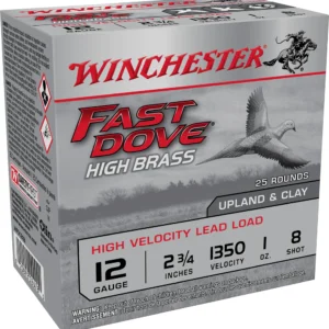 WINCHESTER 12G 2-3/4" #8 FAST DOVE HB 25RD/250RD