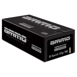AMMO INC 38SPL 158GR TMC 50RD BOX/1000RD CASE