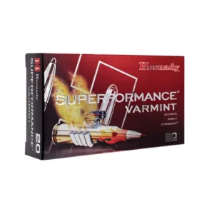 HORNADY SUPERFORMANCE VARMINT 22-250 50GR V-MAX 20RD BX 200RD CASE
