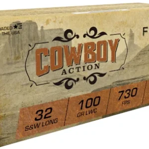 FIOCCHI 32 S&W LONG 100G LWC 50RD BX 1000RD CASE