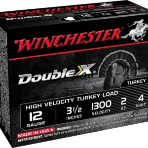 WINCHESTER DOUBLE X 12G 3.5" #4 2OZ 10RD BX 100RD CS