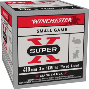 WINCHESTER SPR-X HB GL 410GA 3" #4 25RD BX 250RD CS