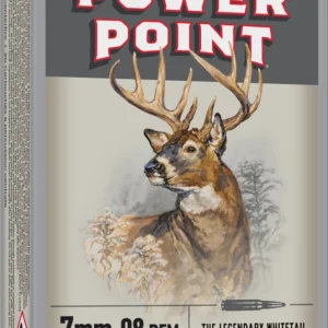 WINCHESTER POWER POINT 7MM-08 140GR 20RD BX 200RD CASE