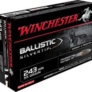 WINCHESTER BALLISTIC SILVERTIP 243WIN 55GR 20RD BX 200RD CASE