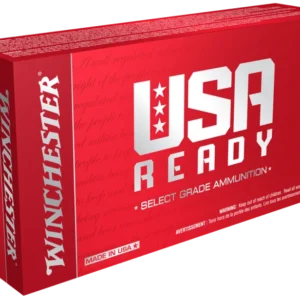 WINCHESTER USA READY 45ACP 230GR FMJ FLAT NOSE BRASS