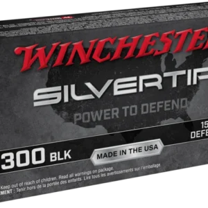 WINCHESTER SILVERTIP 300 BLACKOUT 150G DEFENSE TIP 20RDS